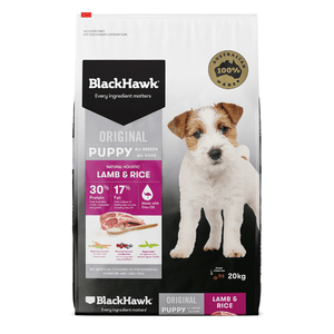 Black Hawk Puppy Large Breed Lamb and Rice Dry Dog Food