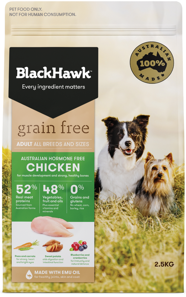 Black Hawk Grain Free Adult Chicken Dry Dog Food