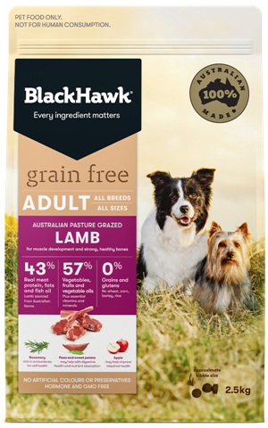 Black Hawk Grain Free Adult Lamb Dry Dog Food