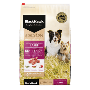 Black Hawk Grain Free Adult Lamb Dry Dog Food