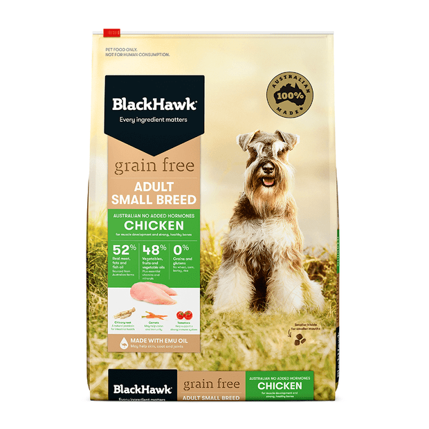 Black Hawk Grain Free Adult Small Breed Chicken Dry Dog Food