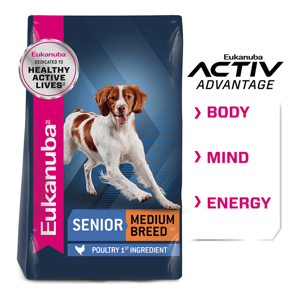 Eukanuba senior medium deals breed