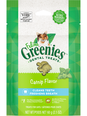 Greenies Dental Cat Treats Catnip Flavour