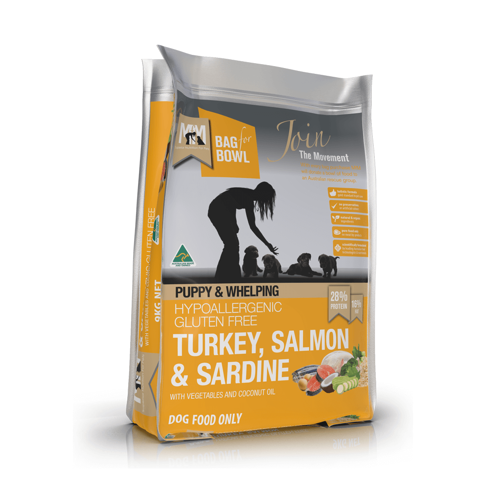 Meals for Mutts Puppy Turkey Salmon And Sardine Dog Food