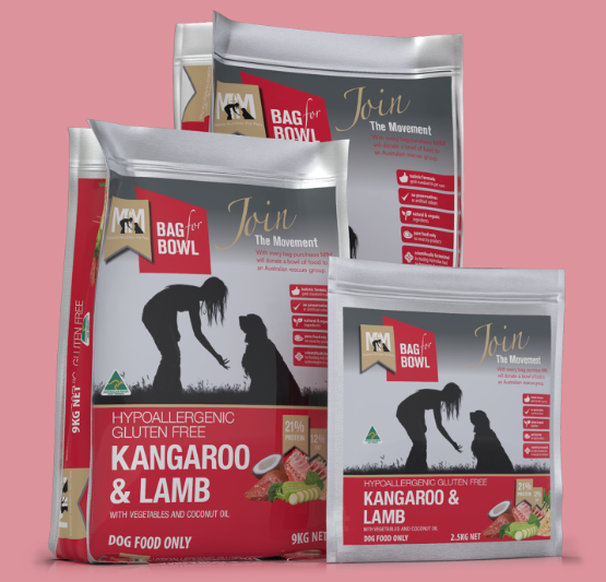 Meals for Mutts Kangaroo And Lamb Dog Food Brookies Rural Traders
