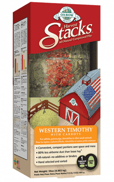 Oxbow Harvest Stacks Western Timothy with Carrot 992g